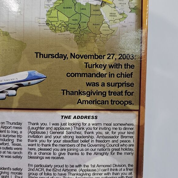 Turkey Dinner Bush Limited Edition 12" Collectible Doll - Picture 3 of 9